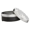 Betty Winters Grater With Lid - Black