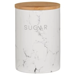 B&M Marble Effect Kitchen Canisters 3pc - Image 6