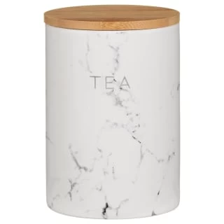 B&M Marble Effect Kitchen Canisters 3pc - Image 4