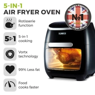 Tower 5-in-1 Air Fryer Oven 11L - Image 12