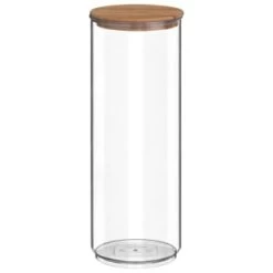 B&M Tall Storage Container With Bamboo Lid