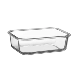 B&M Green Glass Food Container - Medium - Image 2