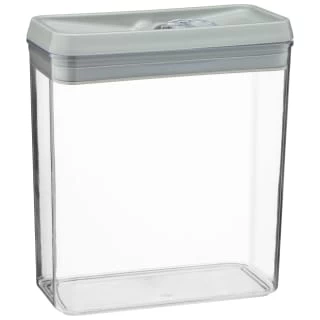 B&M Cereal Vacuum Storage Container - Grey - Image 2
