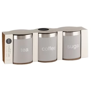 Simply Everyday Set Of Storage Jars 3pk
